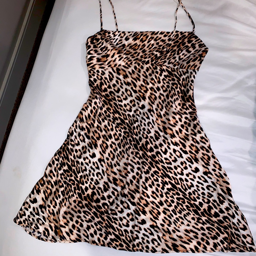 Bec+Bridge Feline Mini Silk Dress